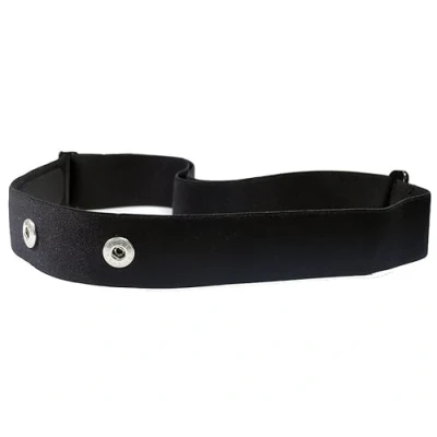 Image of Heart Rate Monitor Soft Chest Strap Replacement Belt Size S XL. Fits: Garmin HRM Dual, Wahoo TICKR, Polar H7, Peloton, CARDIOSPORT