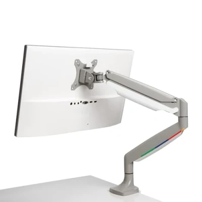 Image of Kensington Monitor Arm with Vesa Mount for One Screen Touch Height Adjustable Settings, Single Home Office, Gas Spring, Grey (K55470EU)