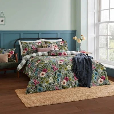 Image of Wylder Nature Hidcote Manor Botanical Duvet Cover Set