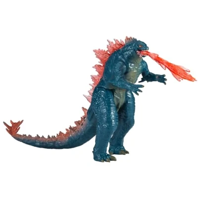 Image of MonsterVerse Godzilla x Kong: The New Empire, 6 Inch Evolved Action Figure Toy, Iconic Collectable Movie Character Includes Heat Ray Power Feature, Toy Suitable for Ages 4 Years+