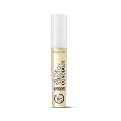 Image of Collection Cosmetics Lasting Perfection Colour Correction Concealer, Reduces Dark Circles and Redness, Lemon