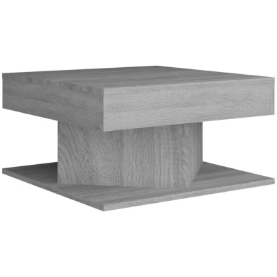 Image of vidaXL Coffee Table Grey Sonoma 57x57x30 cm Engineered Wood