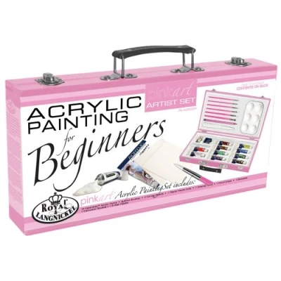Image of Royal and Langnickel Beginners Artist Acrylic Paint Brush Set
