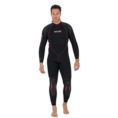 Image of SEAC Alfa 5.0, 5 mm women&#039;s diving suit for scuba diving, Black, XL