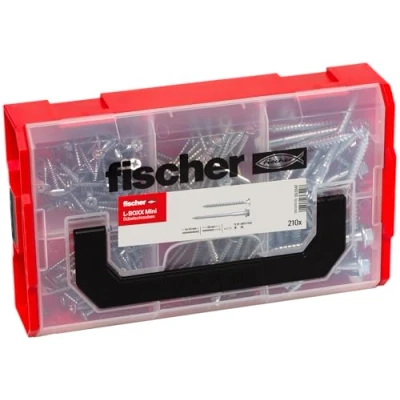 Image of fischer 553347 FIXtainer DE, Dowel Screws