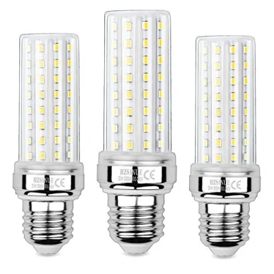 Image of HZSANUE LED Corn Bulbs 20W, 150W Incandescent Equivalent, 2300Lm, 3000K Warm White, E27 Edison Screw, Pack of 3