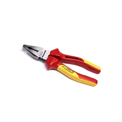 Image of Barnwell 180mm Combination Combi Plier 1000v VDE Electricians Wire Made in Germany