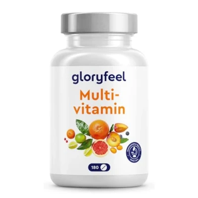 Image of Multivitamin Tablets for Men &amp; Women 180 High Strength Multivitamins Minerals A Z Multi Vitamins Supplements Made in Germany