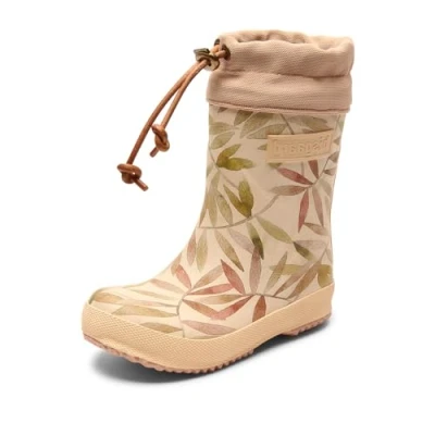 Image of Bisgaard Thermo Wellies Beige for kids, Size: 3.5, Natural rubber