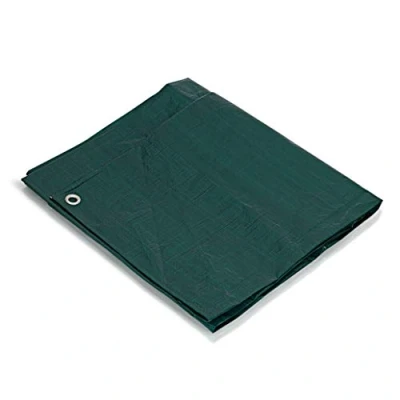 Image of KAV 3.60 x 6.10M (12x20 FT) Blue Strong Waterproof Universal Tarpaulin Tarp Sheet in Ground Covers For Camping Fishing Gardening Pets Premium Quality Cover Made of 80 gram