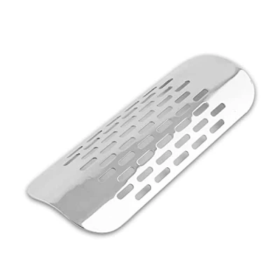 Image of Universal Metal Exhaust Heat Shield Automotive, Motorcycle Motorbike Muffler Pipe Insulation Cover Heel Guard Silencer Protection(Silver)