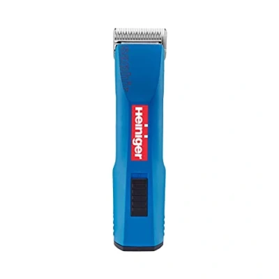 Image of Heiniger Saphir Pet Dog Clippers Trimmer Blue Small Animal Swiss Made