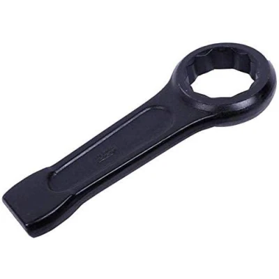 Image of Black Ring Slogging Wrench Box End Striking Spanner 46mm