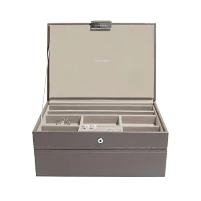 Image of Stackers Mink Classic Jewellery Box, Set of 2