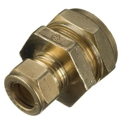 Image of 28mm x 15mm Brass Compression Reducing Coupling