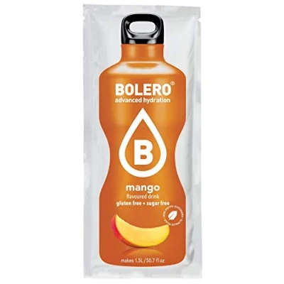 Image of Bolero Essential Hydration Sugar Free Fruit Drink Mango 12 Sachets
