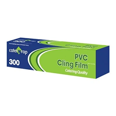 Image of Caterwrap PVC Low Migration Cling Film 30cm x 300m Cutterbox 2PK