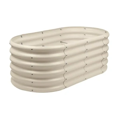 Image of Rounded Raised Garden Bed 120cm x 60cm 45cm Easy Assemble
