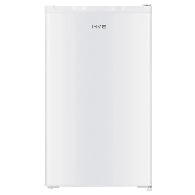 Image of HYE&#039; 48cm Under Counter Larder Fridge with Ice Box Slimline Freestanding Refrigerator, 81L Compact Design Freezer Drawer, Quiet 40dB White Unit [2025]