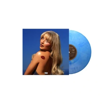 Image of Sabrina Carpenter Short n&#039; Sweet Baby Blue vinyl 2024 UK LP 6583519
