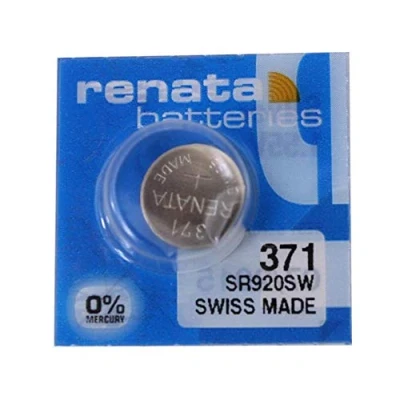 Image of Renata Battery 371 SR920SW SILVER 1.55V SWISS MADE