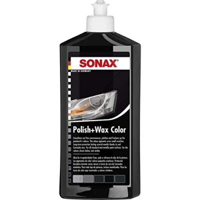 Image of SONAX Polish &amp; Wax color Nano Pro black grey car 250 ml / 8.5 oz