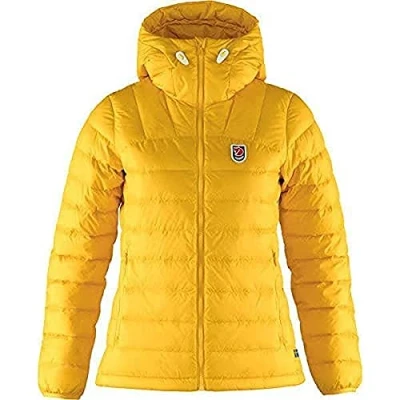 Image of FJALLRAVEN 86122 154 Expedition Pack Down Hoodie W Jacket Women&#039;s Dandelion Size S