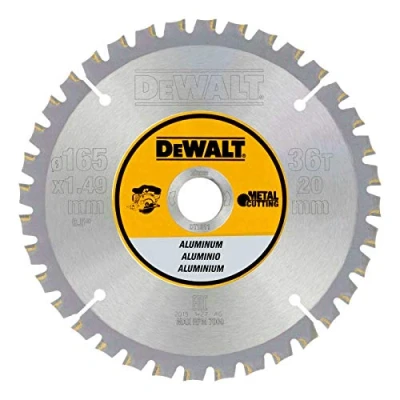 Image of Dewalt Metal Circular SAEGE Blade 165x 2036FZ and 3Degrees for Aluminium DT1911QZ