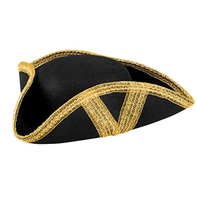 Image of Boland 04039 Royal Fortune Corsage Hat, Black
