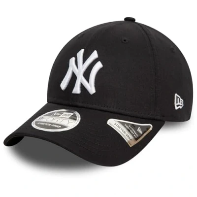 Image of New Era 9FORTY Stretch SNAP Unisex Cap, Size: One Size, Black