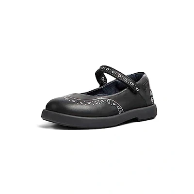 Image of Camper Duet Kids K800549 Mary Jane Flat, Black, 2.5 UK