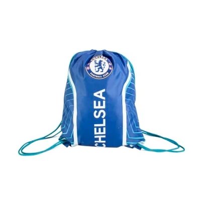 Image of Hy Pro Officially Licensed Chelsea F.C. Gym Sack Flash, Drawstring