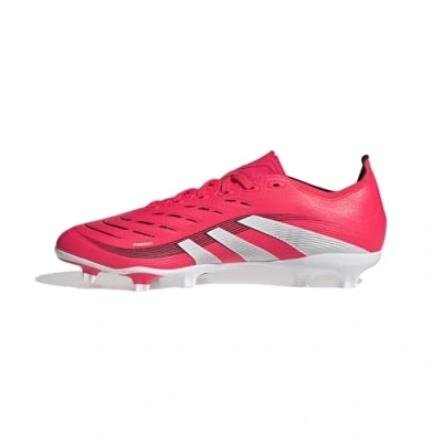 Image of adidas Performance Predator League FG/MG Moulded stud football boots, Men&#039;s, Size: 4.5, Lucid red/footwear white/core black Textile/synthetics