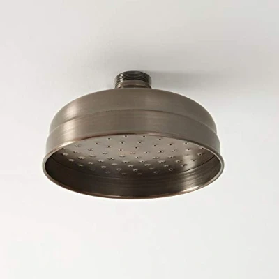 Image of Milano Elizabeth Traditional 155mm Round Apron Rainfall Shower Head Oil Rubbed Bronze