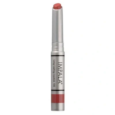 Image of IMPALA Longlasting Lip Color Pink Brown No. 105 Permanent Lipstick, Creamy Texture Long Lasting Hydrating Full Coverage Moisturizes and Nurtures