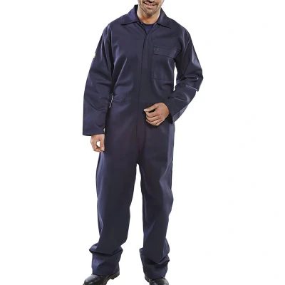 Image of FIRE RETARDANT BOILERSUIT NAVY BLUE 54