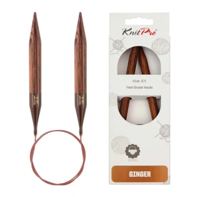 Image of KnitPro Ginger Circular Needle 80cm 3.25mm 3pcs