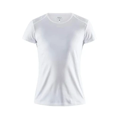 Image of Craft Training Wear Advanced Essence Short Sleeve Slim Jerseys White, Medium