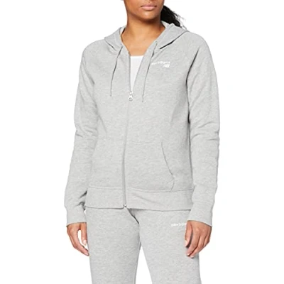 Image of New Balance Classic Core Fleece Fashion Full Zip Jacket, Women, Athletic Grey, M