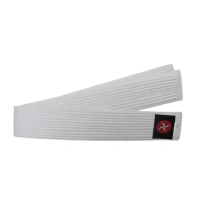 Image of Nws Japanese Kimono Obi Belt Easy Tie WHITE 100% Soft Cotton 320cm X 8cm Wide