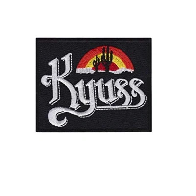 Image of Kyuss Stoner Rock Band Patch Badge Embroidered Iron on Applique Souvenir Accessory
