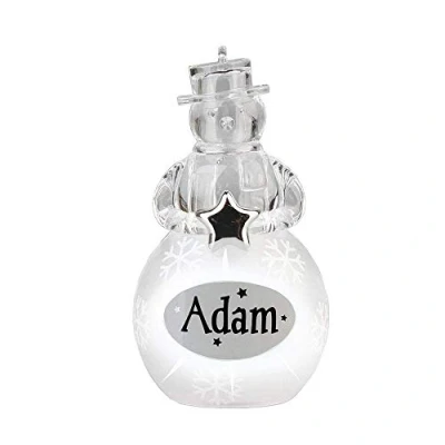 Image of Angels and Snowmen Light Up Hanging Christmas Decorations Adam Snowman