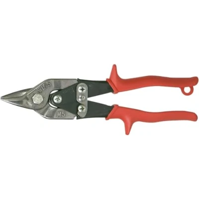 Image of Wiss M5R 235mm/ 9 1/4 Inch MetalMaster Bulldog Snips Red