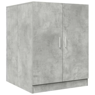Image of vidaXL Washing Machine Cabinet Concrete Grey 70.5x71.5x91.5 cm