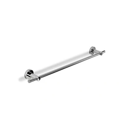 Image of Croydex Flexi Fix Epsom Towel Rail, Metal, Chrome, 54 x 701 82mm