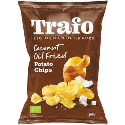 Image of Trafo Chips Baked in Coconut Oil 100g X 6 (Pack of 6)