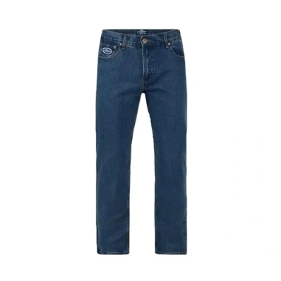 Image of Forge Men?s Big Size Straight Fit Basic Jeans Casual Smart Denim Pants Stonewash 50W / 34L