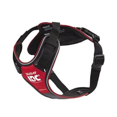 Image of IDC Longwalk Y Harness, Red Gray, Size: M