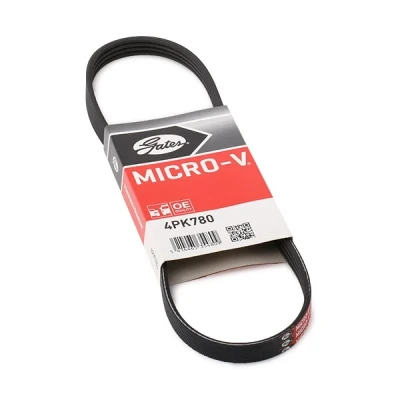 Image of 4PK778, 4PK779, 4PK781, 4PK783 V ribbed belt GATES Micro 4PK780 780mm 4 HYUNDAI: Getz, MAZDA: RX 8, KIA: Picanto I