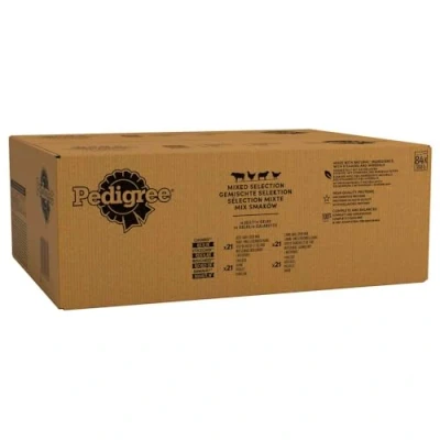 Image of PEDIGREE Adult Dog Pouches Mixed Selection in Jelly 84x100g Amazon Only